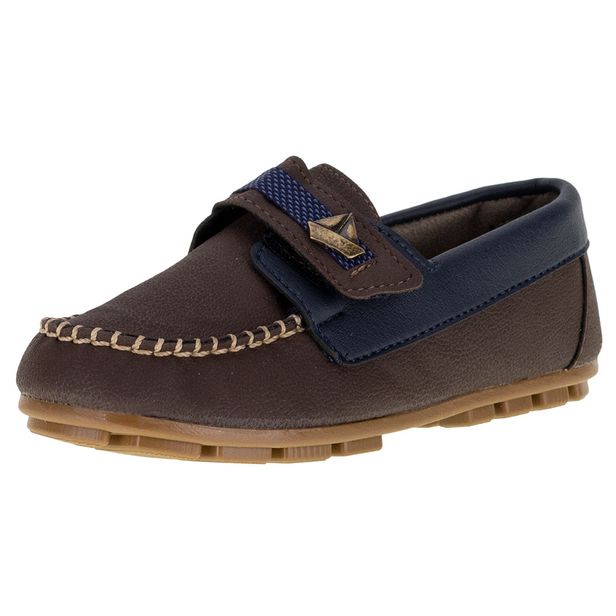 Mocassim Infantil Masculino Orto Baby - 35051 CAFÉ 23