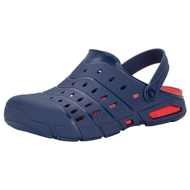 Clogs Masculino Ravi Boaonda 2246 AZUL/VERMELHO 37
