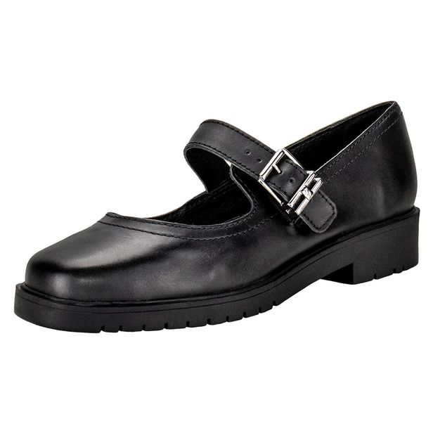 Sapato Feminino Salto Grosso Bottero 362002 PRETO 33