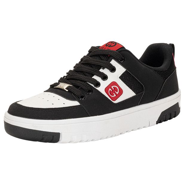 Tênis Masculino Tyger 2 Ollie 501 PRETO/BRANCO 39