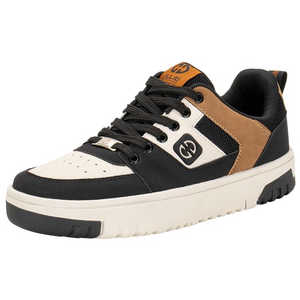 Tênis Masculino Tyger 2 Ollie 501 BEGE/PRETO 39