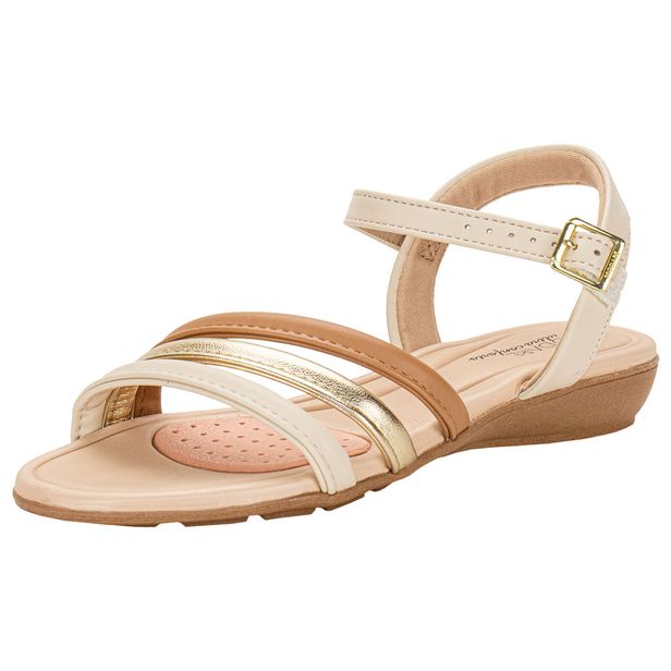 Sandália Feminina Flat Modare - 7127247 MARFIM 34