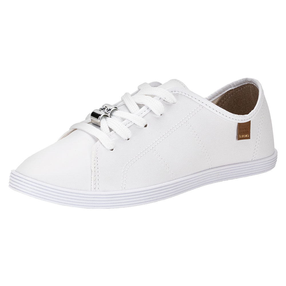 Tênis Feminino Casual Beira Rio 4205149 BRANCO cloviscalcados