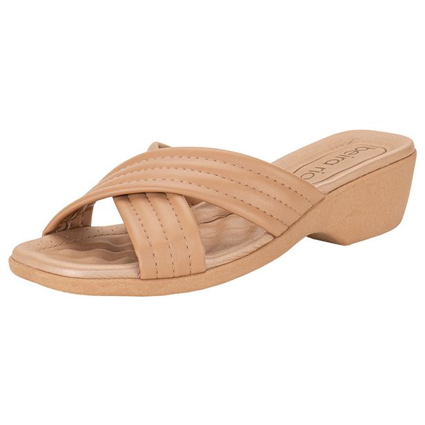 Tamanco Feminino Salto Grosso Beira Rio 8527101 SALMÃO 37