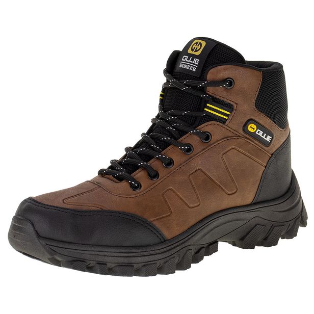 Bota Masculina Coturno Monttana Ollie - 400 CASTANHO 37