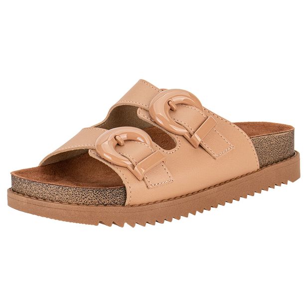 Sandália Feminina Conforto Moleca - 5500103 SALMÃO 34