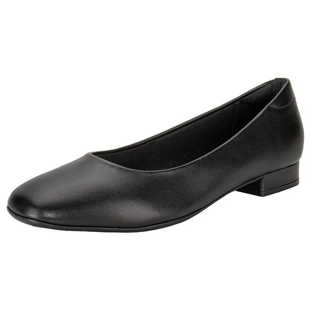 Sapato Feminino Salto Grosso Beira Rio 4318100 PRETO 34