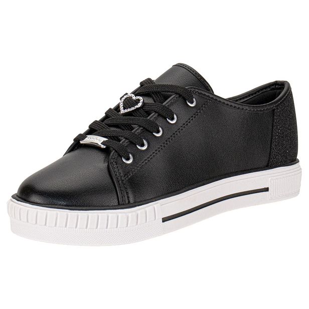 Tênis Infantil Feminino Molekinha 2565106 PRETO 26
