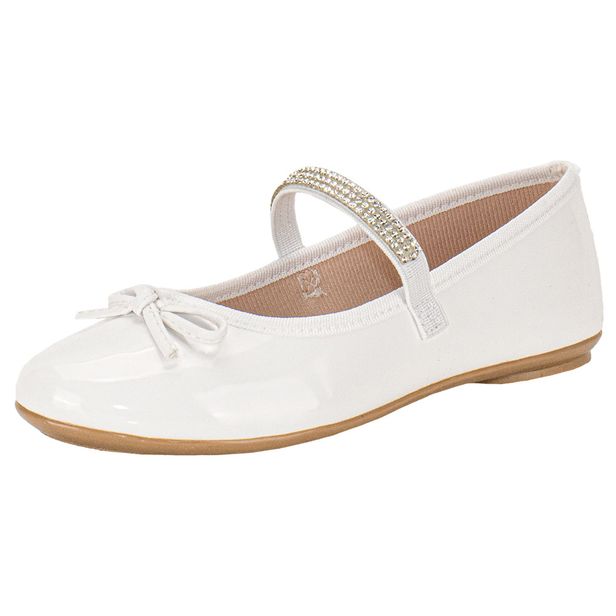 Sapatilha Infantil Feminina Molekinha 25021002 BRANCO 33