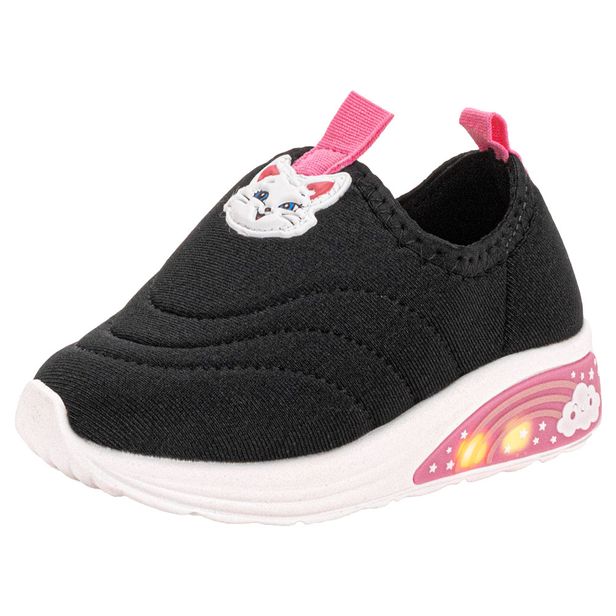 Tênis Infantil Feminino Slip On Led Molekinha 2731204 PRETO 17