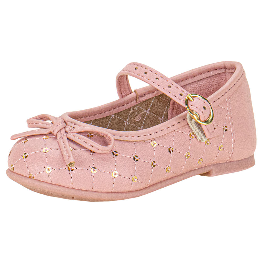 Sapatilha Infantil Feminina Baby Molekinha 21061054 ROSA