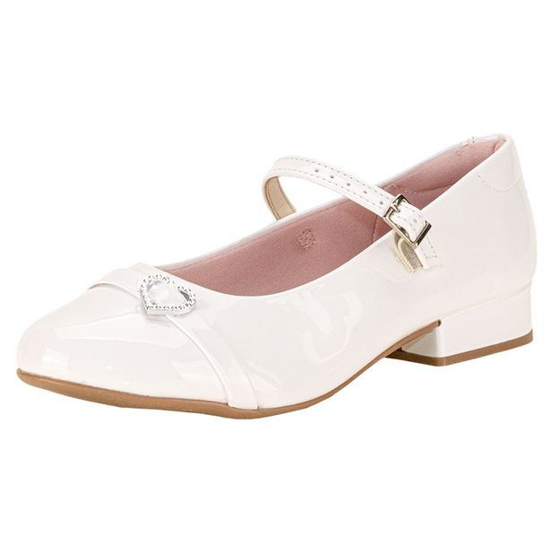 Sapato Infantil Feminino Molekinha 2528119 BRANCO 28