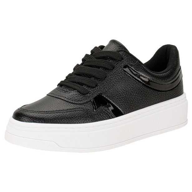 Tênis Feminino Casual Beira Rio 4305108 PRETO 34