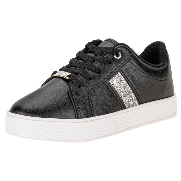 Tênis Infantil Feminino Molekinha 25201737 PRETO 25