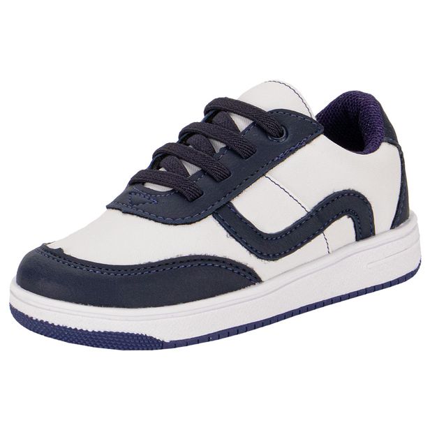 Tênis Infantil Masculino Funway FFCG58 BRANCO/AZUL 21