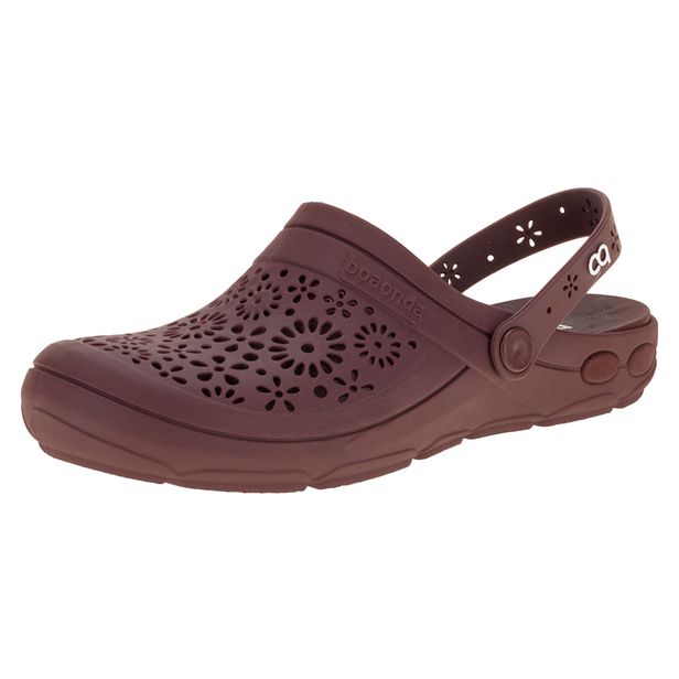 Clogs Feminino Nellie Boaonda 1317 VINHO 33/34