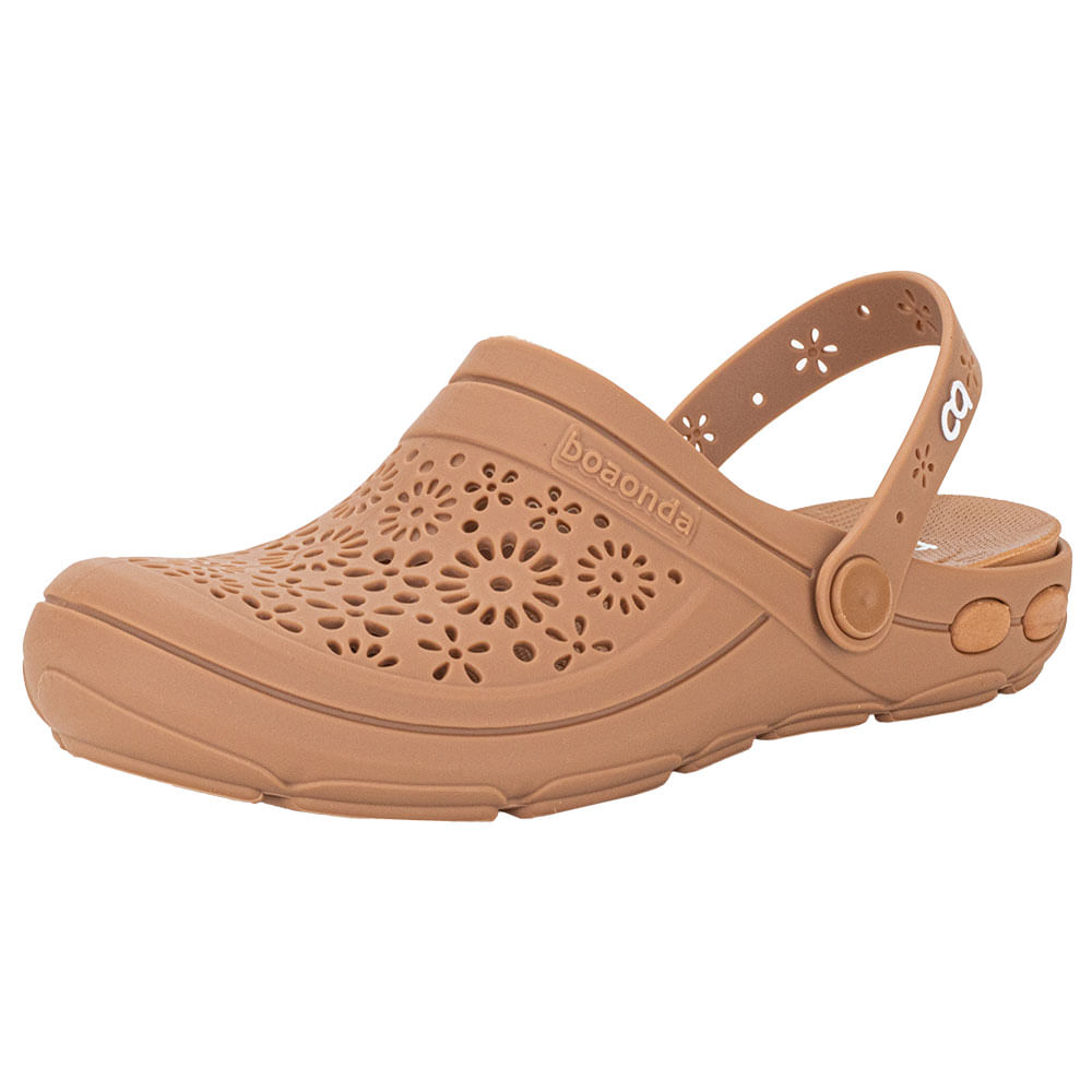 Clogs Feminino Nellie Boaonda 1317 CANELA cloviscalcados