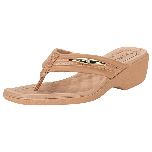 Tamanco Feminino Salto Grosso Beira Rio 8527103 SALMÃO 34