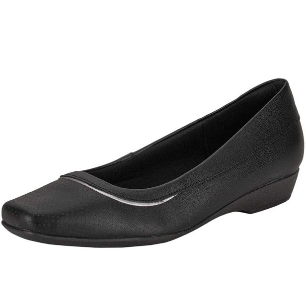 Sapatilha Feminina Flat Usaflex MM1602 PRETO 34