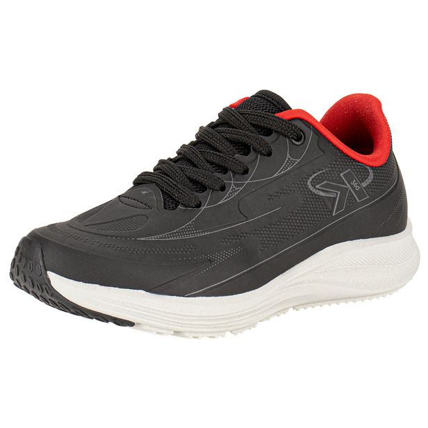 Tênis Infantil Masculino Energy Kidy 0370136 PRETO/VERMELHO 28