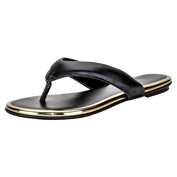 Tamanco Feminino Flat Beira Rio 8367659 PRETO 35