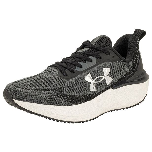 Tênis Masculino Charged Skyline 4 Under Armour 3027793 PRETO/CINZA 39