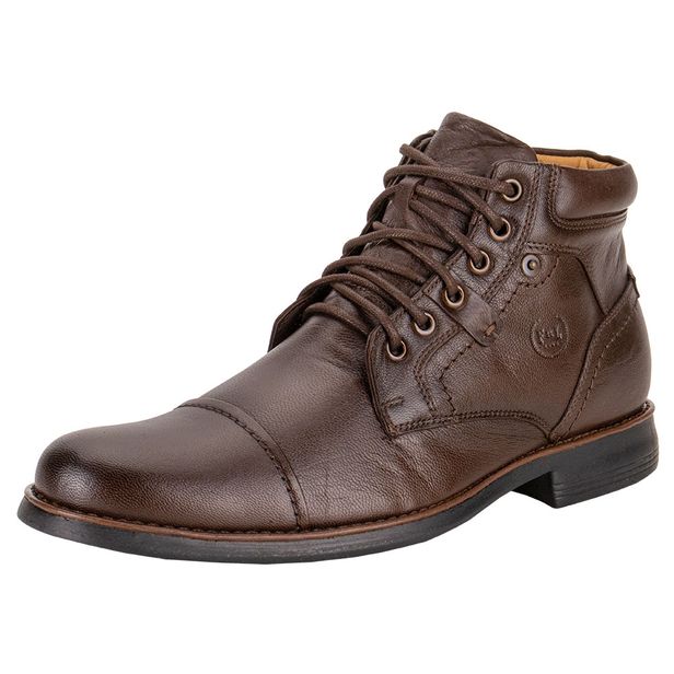 Bota Masculina Coturno Ferricelli VG49691 CAFÉ 37