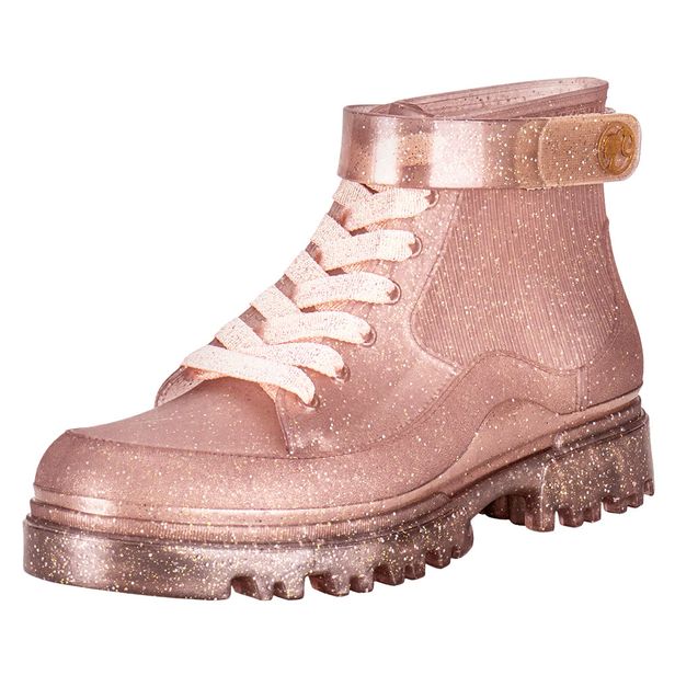 Bota Infantil Feminina Conturno Barbie Glamour Grendene Kids 23098 ROSA 25