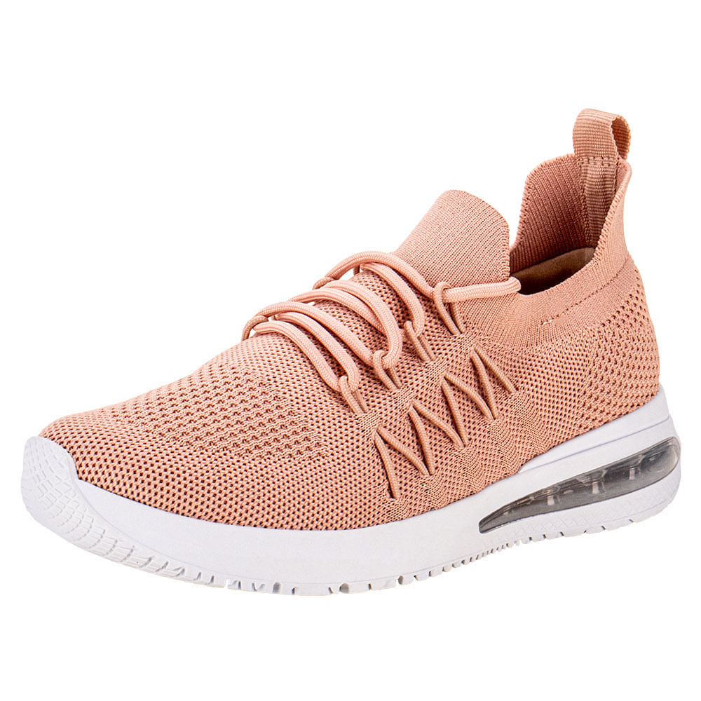 Tênis Feminino ComfortFlex 48421 ROSA cloviscalcados