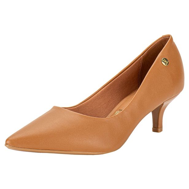 Scarpin Feminino Salto Fino Vizzano 1122828 CAMEL 34