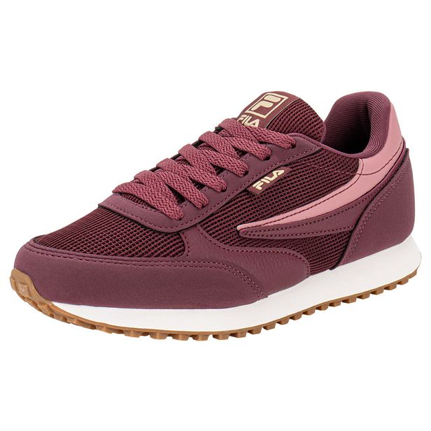 Tênis Feminino Renno Classic Fila F02L00259 VINHO 35