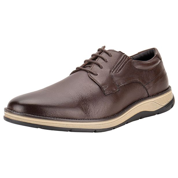 Sapato Masculino Fluence Ferracini 5540 CAFÉ 45