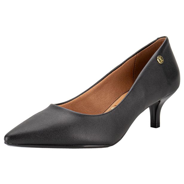 Scarpin Feminino Salto Fino Vizzano 1122828 PRETO 34