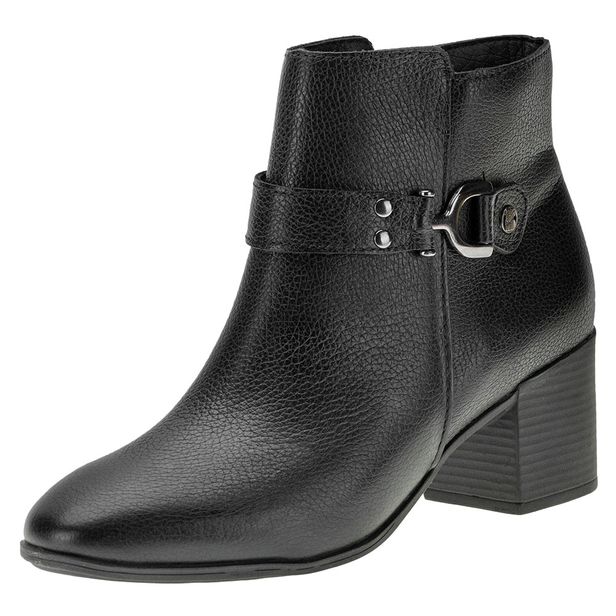 Bota Feminina Cano Baixo Bottero 347801 PRETO 39