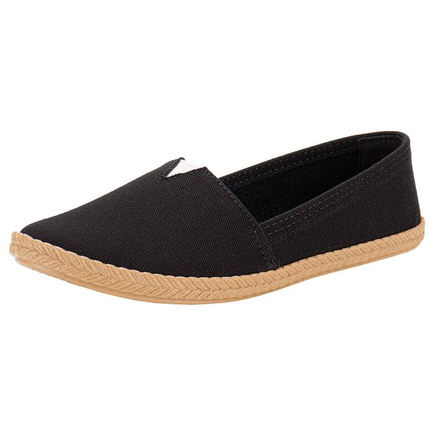 Sapatilha Feminina Alpargata Moleca 5287200 PRETO 35