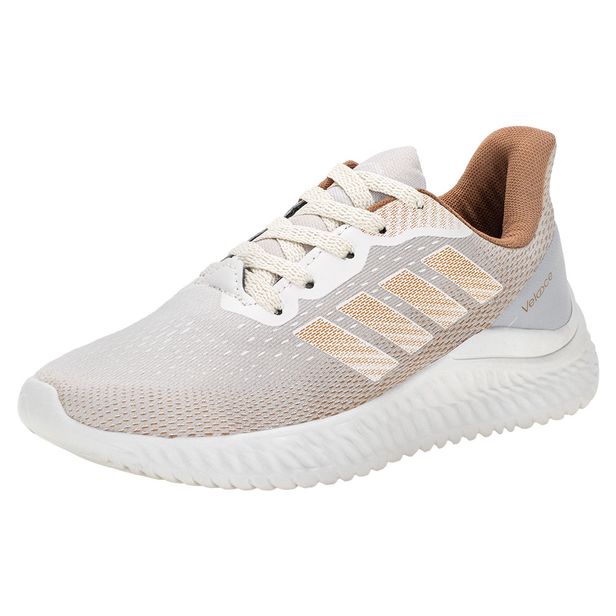 Tênis Feminino Veloce V4801 BEGE 34