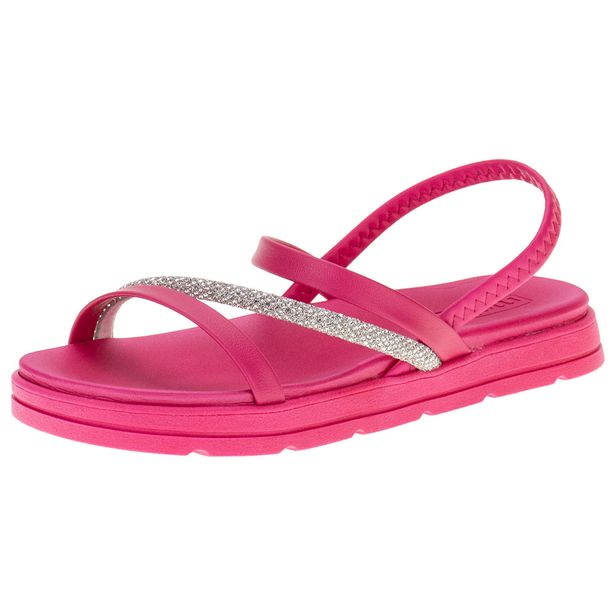 Sandália Feminina Flat Moleca - 5490104 PINK 34