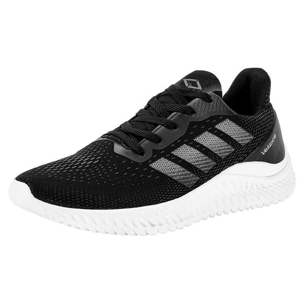 Tênis Masculino Veloce V4801 PRETO/BRANCO 39