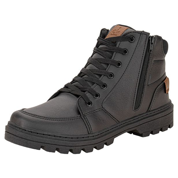 Bota Masculina Coturno Confort Way C2404 PRETO 38