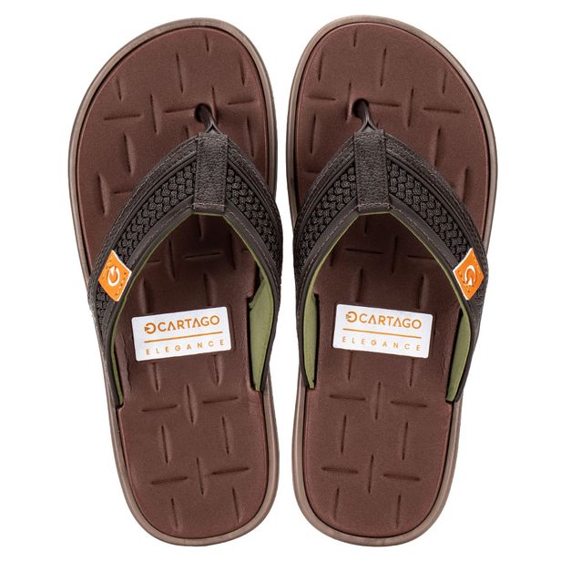 Chinelo Masculino Malta V Cartago 12229 CHOCOLATE 37/38