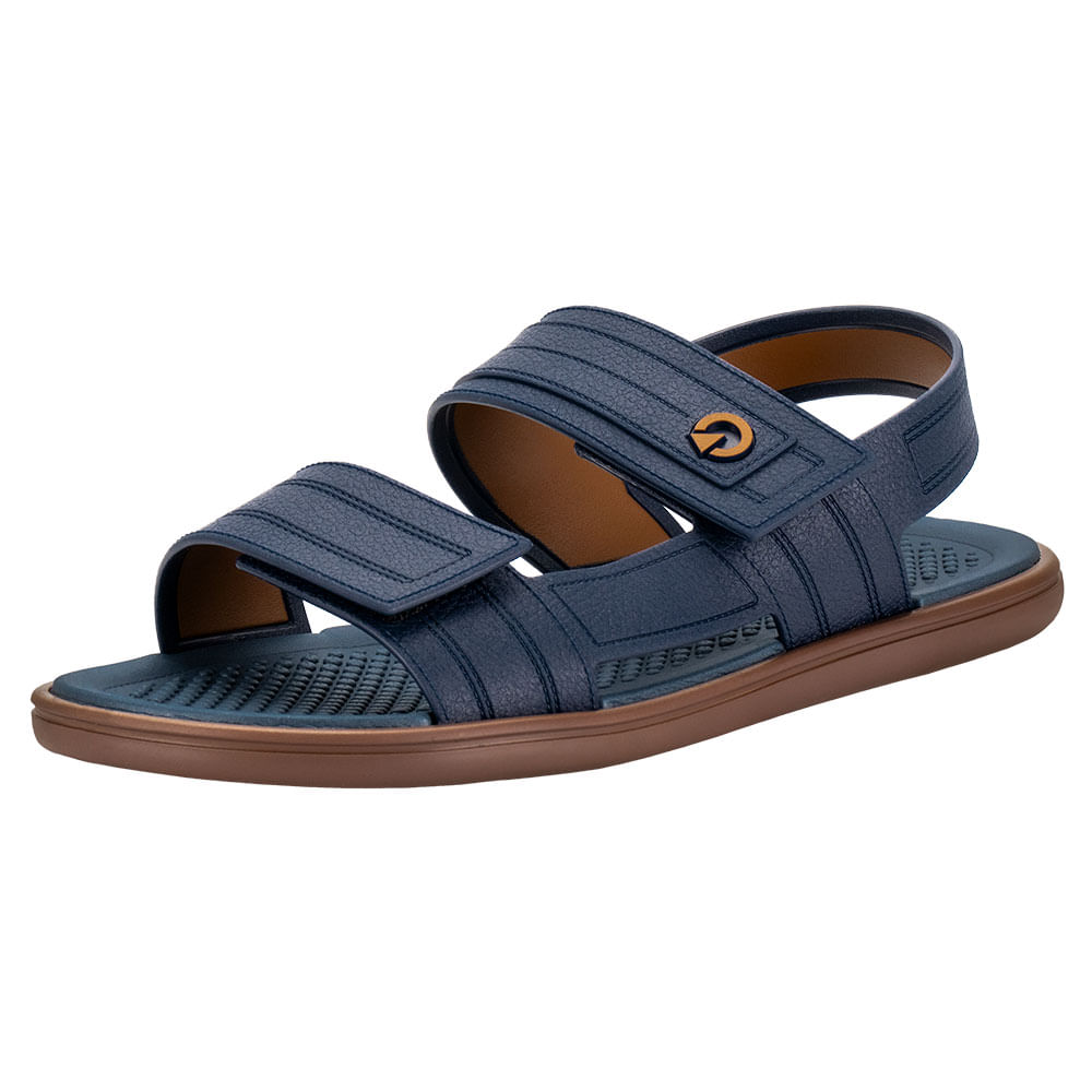 Sandália Masculina Vêneto Cartago 12040 MARINHO cloviscalcados