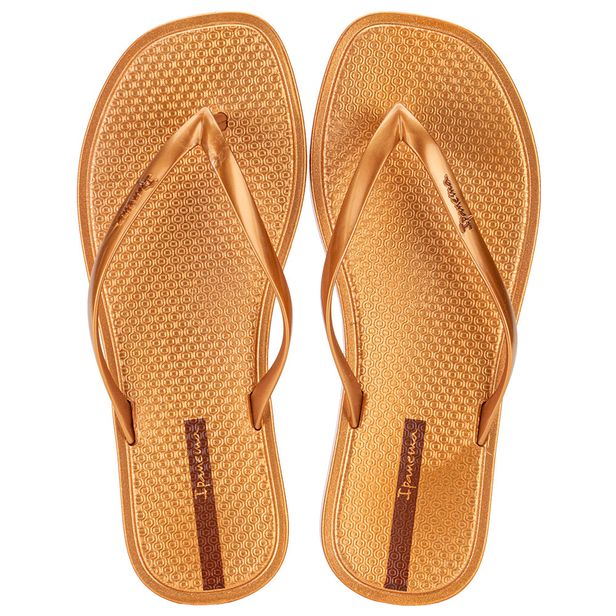 Chinelo Feminino Solar Colors Ipanema 27230 BRONZE 33/34