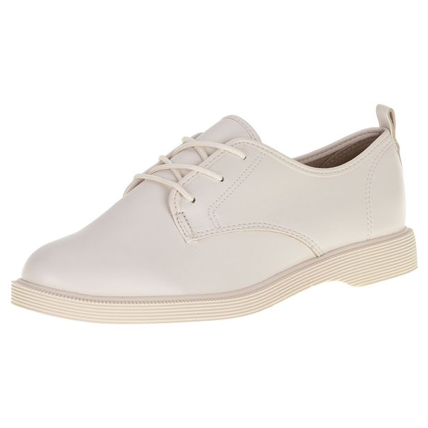 Sapato Feminino Oxford Moleca - 5666107 MARFIM 34