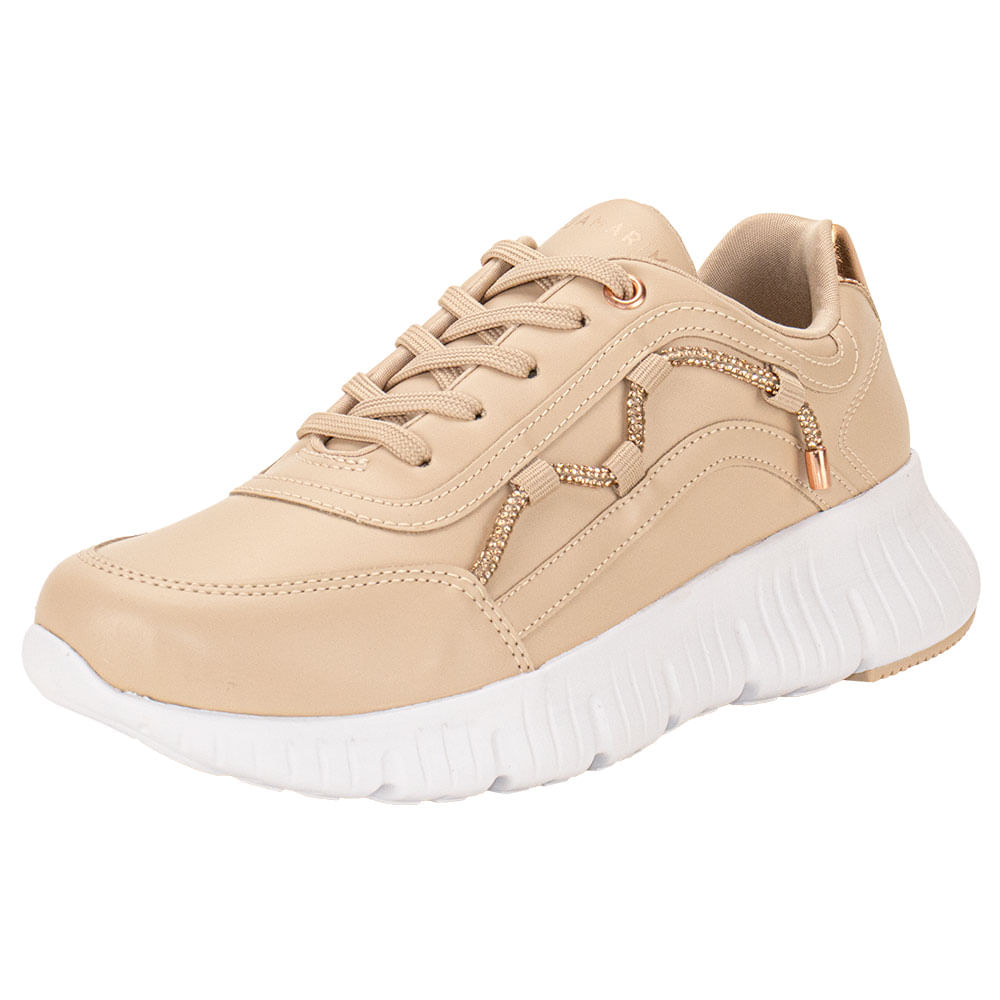Tênis Feminino Ramarim 2477104 BEGE cloviscalcados