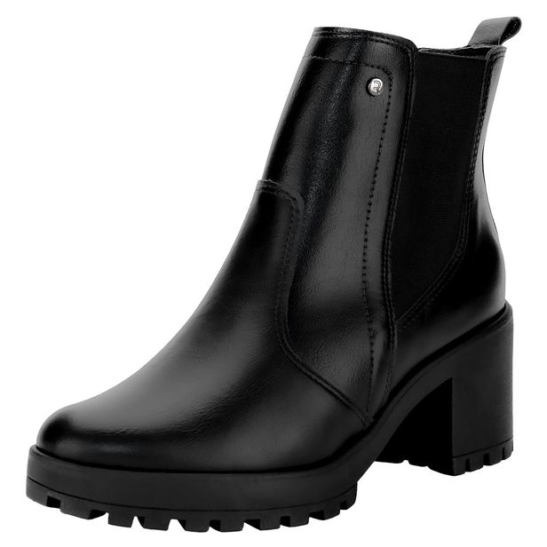 Bota Feminina Cano Baixo Ramarim 2456122 PRETO 40