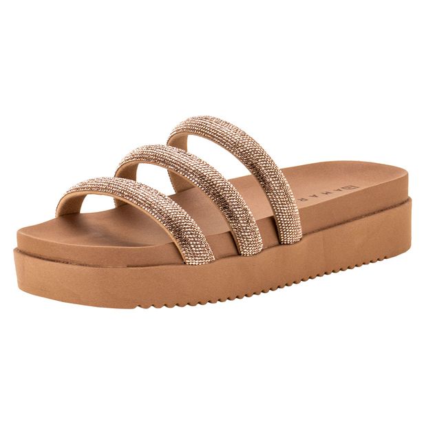 Tamanco Feminino Flat Ramarim 2442101 BRONZE 34