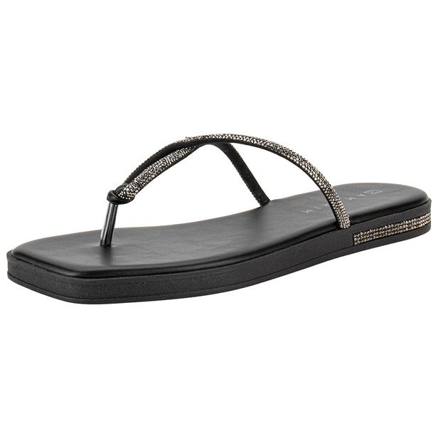 Tamanco Feminino Flat Ramarim 249101 PRETO 34