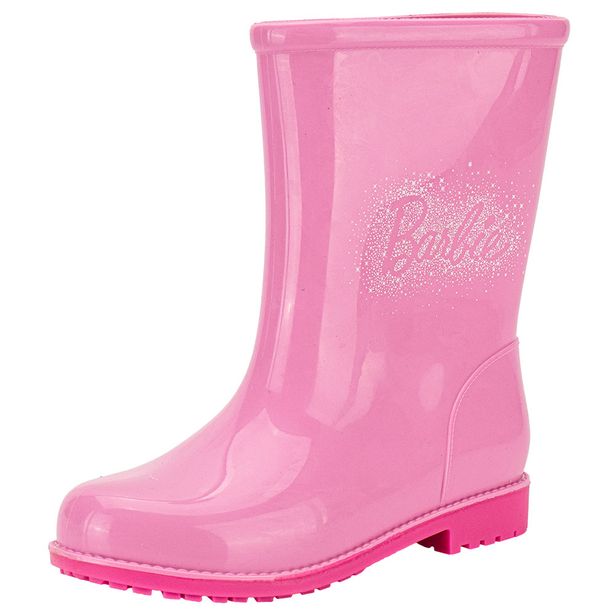 Galocha Infantil Feminina Barbie Colorful Grendene Kids 23097 PINK 25