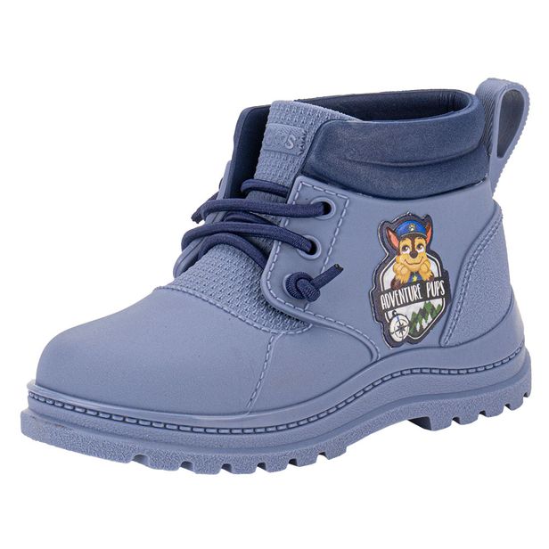 Bota Infantil Patrulha Canina Adventure Grendene Kids 23084 AZUL 19