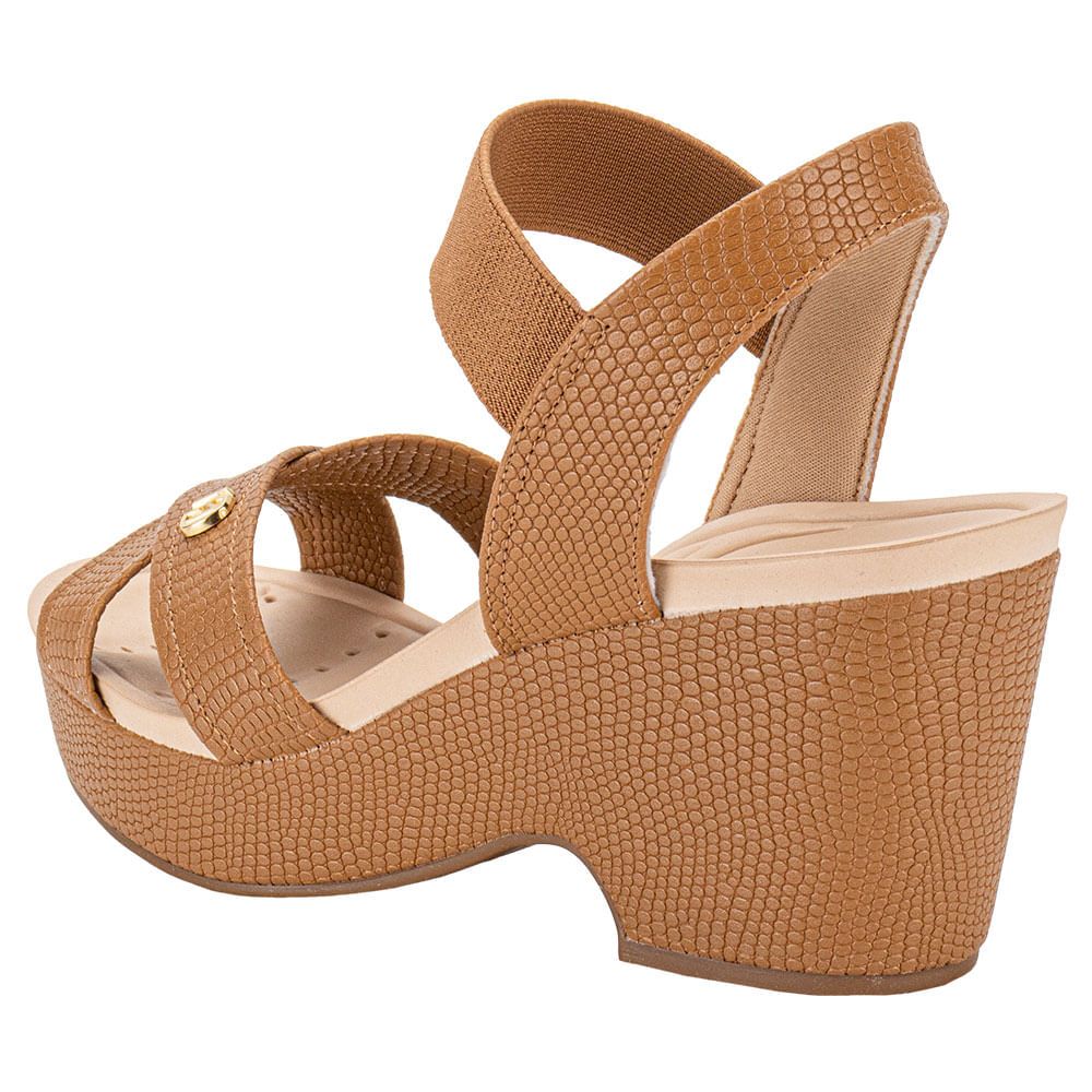 めい Sandália Rasteira Modare 7125.233 Pessego